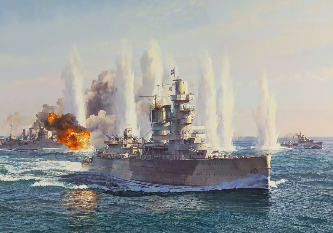 Karel Doorman Fonds nieuws header herdenking 80 jaar slag in de Javazee